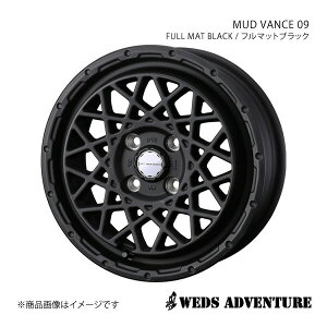 y15C` 4H100 4.5J +45zA~zC[1{ Xy[VA/Xy[VAx[X MK53S/MK33V WEDS-ADVENTURE/MUD VANCE 09 FULL MAT BLACK 0041151
