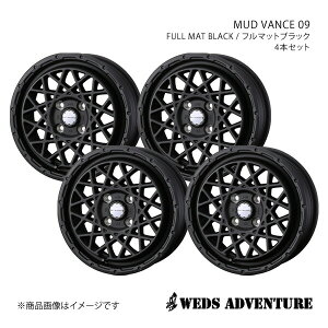 y12C` 4H100 4.0B +40zzC[4{Zbg ANeBgbN HA6/7/8/9 ^C(145R12 8PR) WEDS-ADVENTURE/MUD VANCE 09 FULL MAT BLACK 0041148×4