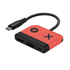 【お買い物マラソン】新しいアップ 多機能 Nintendo Switch ドック 高速充電をサポート テレビ出力 5Gbps高速データ伝送 小型 軽量 持ち運び 便利 4K解像度 オフィス リビング 旅行に最適 Type-c USB