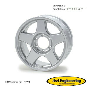 �u���b�h���[V 18�C���` 6�� 6H 139.7 8.5J +38 4WD �p �z�C�[�� 1�{ �u���C�g�V���o�[ BRADLEY V