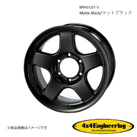 ブラッドレーV 16インチ 6穴 6H 139.7 8.0J -25 4WD 用 ホイール 4本 マットブラック BRADLEY V