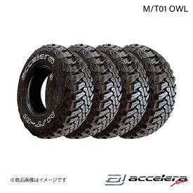 ACCELERA アクセレラ 285/70R17 LT 121/118Q(OWL) M/T01 オフロードタイヤ 4本 タイヤ単品