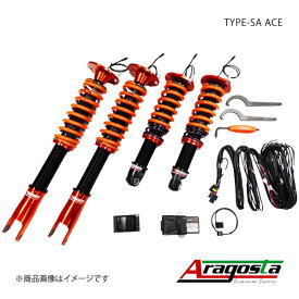 Aragosta アラゴスタ 全長調整式車高調 TYPE-SA-ACE 1台分 スカイラインGT-R BNR34 3AAA.NA.T1.000