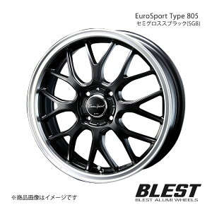 EuroSport Type 805 VG^ 80n A~zC[ 1{ y16×6.0J 4-100 +40 Z~OXXubN(SGB)z