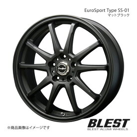 EuroSport Type SS-01 セレナ C25 アルミホイール 1本 【18×7.0J 5-114.3 +48 マットブラック】