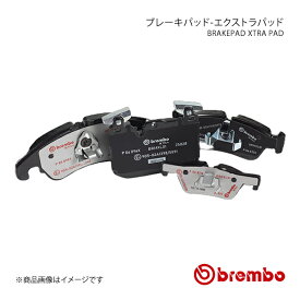 brembo ブレーキパッド Mercedes Benz W176(Aクラス) 176042 13/01〜 FRONT DISC 295mm 車A180 BLUE EFFICIENCY エクストラパッド フロント 左右セット P50 093X