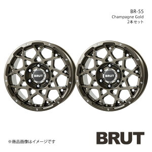 BRUT u[g BR-55 FJN[U[ GSJ15W A~zC[2{Zbg y17×7.5J 6-139.7 +20 VpS[hzTRISTAR gCX^[