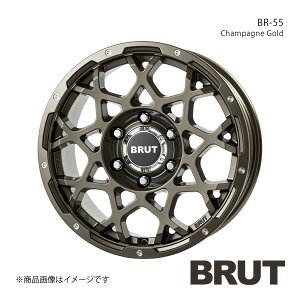 BRUT u[g BR-55 FJN[U[ GSJ15W A~zC[1{y18×8.0J 6-139.7 +20 VpS[hzTRISTAR gCX^[