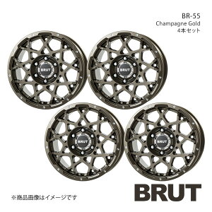 BRUT u[g BR-55 FJN[U[ GSJ15W A~zC[4{Zbgy18×8.0J 6-139.7 +20 VpS[hzTRISTAR gCX^[