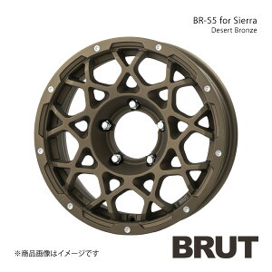BRUT u[g BR-55 Wj[VG JB74W A~zC[1{y16×5.5J 5-139.7 +-5 fU[guYzTRISTAR gCX^[