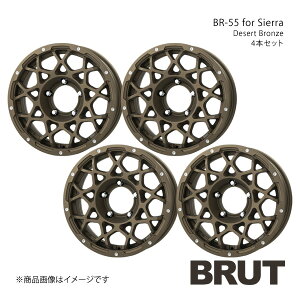BRUT u[g BR-55 Wj[VG JB74W A~zC[4{Zbgy16×5.5J 5-139.7 +-5 fU[guYzTRISTAR gCX^[