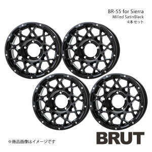 BRUT u[g BR-55 Wj[VG JB74W A~zC[4{Zbgy16×5.5J 5-139.7 +-5 ~hTeBubNzTRISTAR gCX^[