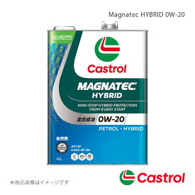 Castrol/カストロール Magnatec HYBRID 0W-20 4L×6本 サクシード オートマチック・CVT 4AT 2WD 1500cc 2005年08月～2013年10月 4985330120658