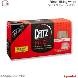 CATZ キャズ Rising white H1セット ヘッドライトコンバージョンセット ヘッドランプ(Lo) H1バルブ用 オデッセイ RA6/RA7 アブソルート H13.11〜H15.9 AAP901A