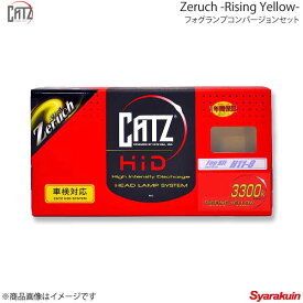CATZ キャズ Zeruch 30W FOG Rising Yellow HB4セット フォグランプコンバージョンセット HB4 エクシーガ YA4/YA5 H20.6〜H30.3 AAFX207