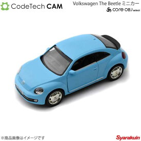 Codetech コードテック Volkswagen The Beetle ミニカー 1/36 ライトブルー CS-BMC-36B