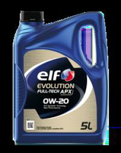 elf Gt EVOLUTION FULL-TECH APX 0W-20 5L×3