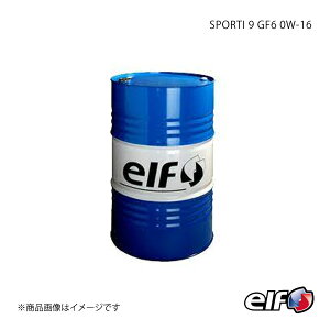 elf Gt SPORTI 9 GF6 0W-16 20L×1