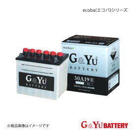 G&Yu BATTERY/G&Yuバッテリー ecobaシリーズ リベロ GG-CB1V 新車搭載:28B19R(標準搭載) 品番:ecb-44B19R×1