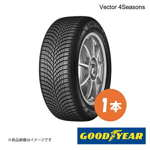 GOODYEAR �O�b�h�C���[ �V�ԑ����^�C�� Vector 4Seasons PEUGEOT 2008 195/60R16 89H �O�㋤�� 1�{ 5621032