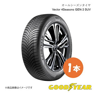 GOODYEAR ObhC[ I[V[Y ^C 1{ 225 60R18 104W XL VECTOR 4SEASONS GEN-3 SUV xN^[4V[YY WF3 SUV 225 60 18C` 5627838