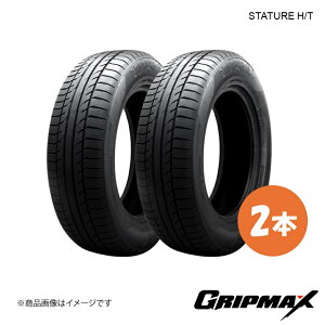 GRIPMAX/�O���b�v�}�b�N�X STATURE H/T �^�C�� 2�{ 225/50R18 99W XL �u���b�N�T�C�h�E�H�[�� 6996779054181