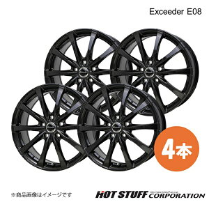 �G�N�V�[�_E08 �z�C�[�� 4�{�y18×7.5J 5-114.3 INSET37 �O���X�K�����^(GGM) ���ʍ��zHOT STUFF Exceeder E08