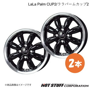 LaLa Palm CUP2 ~C[X LA350n zC[ 2{y14×4.5J 4-100 INSET45 sAmubN&|bVzHOT STUFF