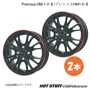 Precious HM-1 V-II N-BOX/N-BOX{/N-BOX SLASH JF3/JF4 zC[ 2{y14×4.5J 4-100 INSET45 ubN&bhNAzHOT STUFF