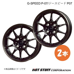 G-SPEED P-07 tBbg GR1/GR2/GR3/GR4/GS4/GS6 zC[ 2{y15×5.5J 4-100 INSET50 ubN&uYNAzHOT STUFF