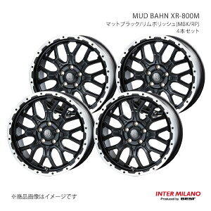 INTER MILANO C^[~m MUD BAHN XR-800M zC[ 4{Zbgy18×7.5J 5-114.3 INSET38 }bgubN/|bVz