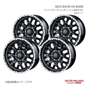 INTER MILANO C^[~m MUD BAHN XR-800M zC[ 4{Zbgy16×6.5J 6-139.7 INSET38 }bgubN/|bVz
