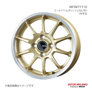 INTER MILANO C^[~m INFINITY F10 zC[ 1{Piy15×4.5J 4-100 INSET45 S[h/|bVz