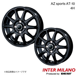 INTER MILANO/C^[~m AZ sports AT-10 MAZDA2 DJn ^C:195/55R16 zC[ 2{ y16×6.0J 4-100 INSET43 ubNz