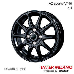 INTER MILANO/C^[~m AZ sports AT-10 Bbc 130n ^C:175/70R14 zC[ 1{ y14×5.5J 4-100 INSET38 ubNz