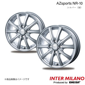 INTER MILANO/C^[~m AZsports NR-10 ANA 10n ^C:165/70R14 zC[ 2{y14×5.5J 4-100 INSET 38 Vo[z