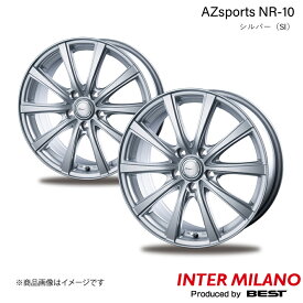 INTER MILANO/インターミラノ AZsports NR-10 アリオン 260系 純正タイヤ:195/65R15 ホイール 2本【15×6.0J 5-100 INSET 43 シルバー】