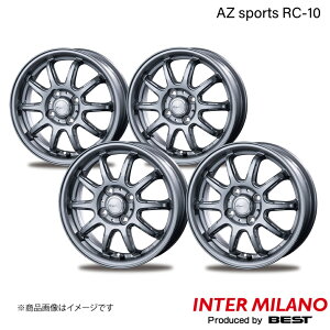 INTER MILANO/C^[~m AZ sports RC-10 ANA 10n ^C:175/60R16 zC[ 4{y16×6.0J 4-100 INSET43 _[NVo[z