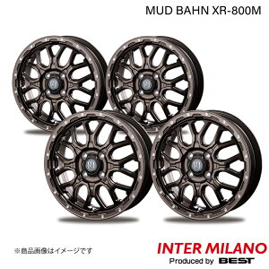 INTER MILANO/C^[~m MUD BAHN XR-800M fJD:2 MB15S zC[ 4{y14×4.5J 4-100 INSET45 OXuYsAX|bVz