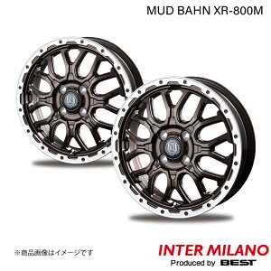 INTER MILANO/C^[~m MUD BAHN XR-800M fJD:2 MB15S zC[ 2{y14×4.5J 4-100 INSET45 OXuY|bVz
