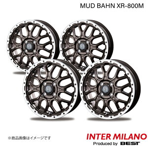 INTER MILANO/C^[~m MUD BAHN XR-800M \I MAn zC[ 4{y14×4.5J 4-100 INSET45 OXuY|bVz