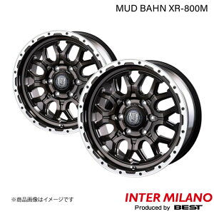 INTER MILANO/C^[~m MUD BAHN XR-800M hN[U[vh 150n zC[ 2{y17×7.5J 6-139.7 INSET25 OXuY|bVz