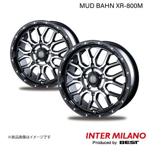 INTER MILANO/C^[~m MUD BAHN XR-800M LbNX P15 zC[ 2{y17×7.0J 5-114.3 INSET48 }bgubNfBXN|bVz