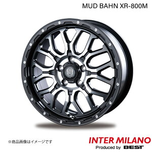 INTER MILANO/C^[~m MUD BAHN XR-800M CR-Z ZF2 zC[ 1{y17×7.0J 5-114.3 INSET48 }bgubNfBXN|bVz