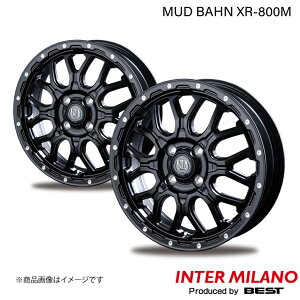 INTER MILANO/C^[~m MUD BAHN XR-800M fJD:2 MB37S zC[ 2{y15×4.5J 4-100 INSET45 }bgubNsAX|bVz