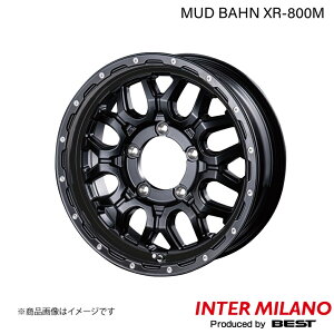 INTER MILANO/C^[~m MUD BAHN XR-800M Wj[ JB64W zC[ 1{y16×5.5J 5-139.7 INSET20 }bgubNsAX|bVz