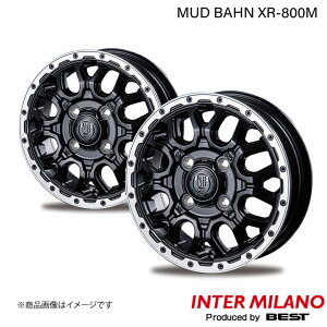 INTER MILANO/C^[~m MUD BAHN XR-800M ANA 10n ^C:195/50R16 zC[ 2{y16×6.5J 4-100 INSET38 }bgubN/|bVz