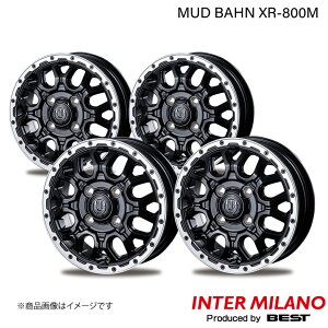 INTER MILANO/C^[~m MUD BAHN XR-800M ANA 10n ^C:175/60R16 zC[ 4{y16×6.5J 4-100 INSET38 }bgubN/|bVz