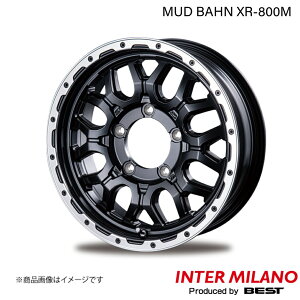 INTER MILANO/C^[~m MUD BAHN XR-800M Wj[ JB64W zC[ 1{y16×5.5J 5-139.7 INSET20 }bgubN/|bVz