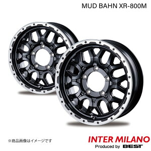 INTER MILANO/C^[~m MUD BAHN XR-800M Wj[ JB64W zC[ 2{y16×5.5J 5-139.7 INSET20 }bgubN/|bVz